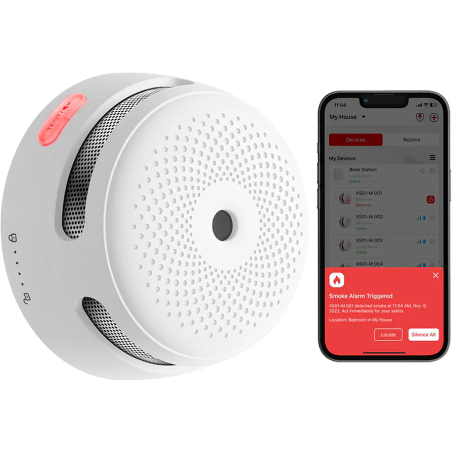 XS01-WX ~ X-Sense bezvadu autonomais ugunsdrošības detektors ar WiFi