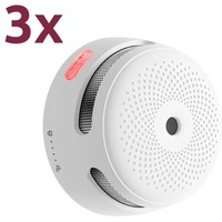 XS01-M-3PACK ~ X-Sense bezvadu autonomo ugunsdrošības dūmu detektoru komplekts (baterija līdz 5gadiem) XS01-M-3PACK ~ X-Sense bezvadu autonomo ugunsdrošības dūmu detektoru komplekts (baterija līdz 5gadiem)