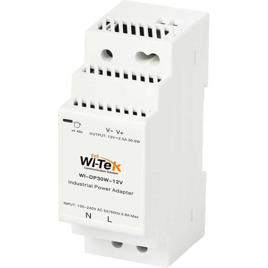 WI-DP30W-12V ~ Barošanas bloks uz DIN sliedes 2.5A 12v 30W
