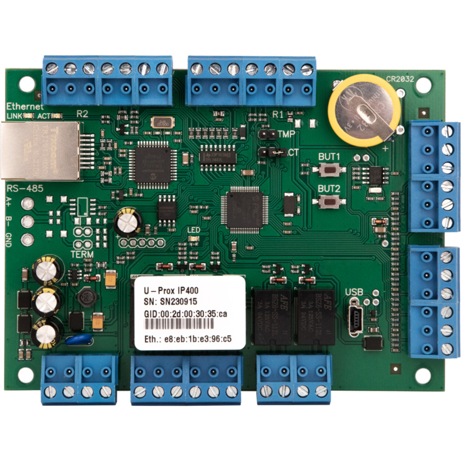 IP400 ~ U-PROX IP piekļuves kontroles panelis