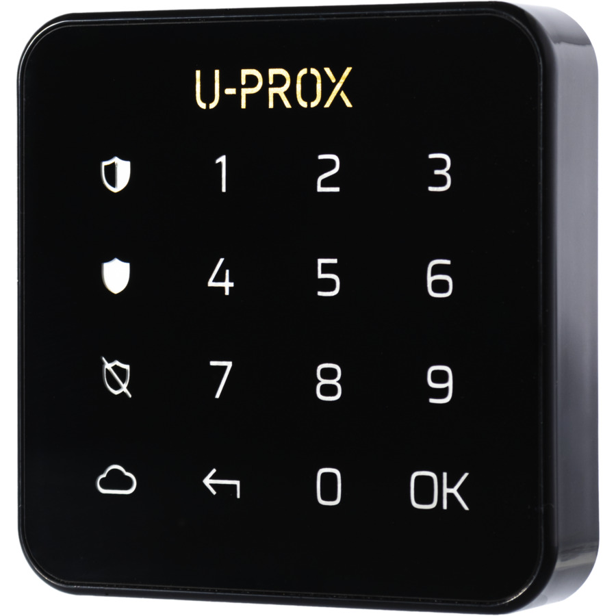 KEYPAD G1 BL ~ U-PROX bezvadu skārienjutīga mini-tastatūra 868MHz