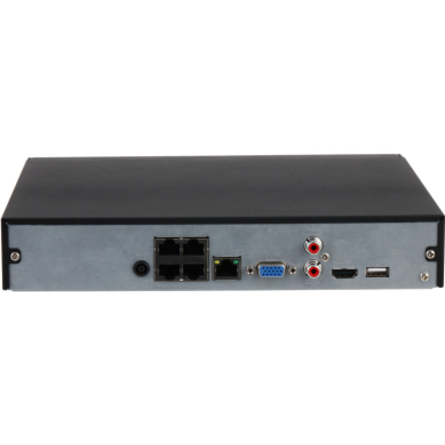 DHI NVR4104HS-P-4KS3 ~ Dahua 12MP IP NVR 4 канала/4PoE 80Mbps HDDx1