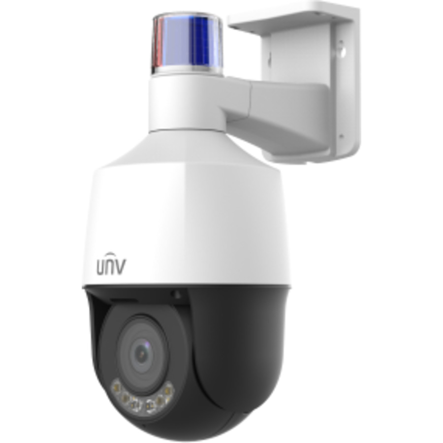 IPC6324LWH-AX5C-VG2 ~ UNV Tri-Guard + Wise-ISP PTZ IP kamera 4MP motorzoom 2.7-13.5mm (WHITE LED + BLUE/RED LIGHT)