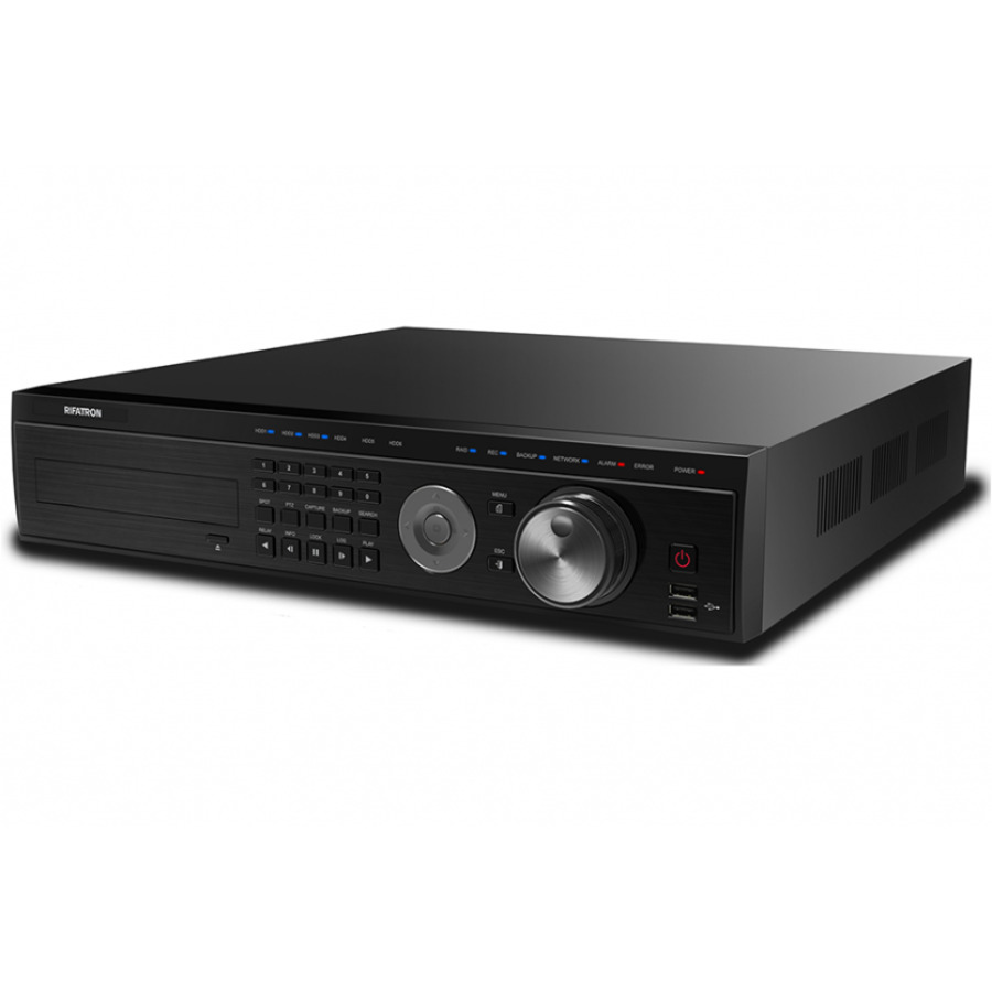 HD91-3200 ~ Rifatron 8MP IP NVR 32 kanāli HDDx4