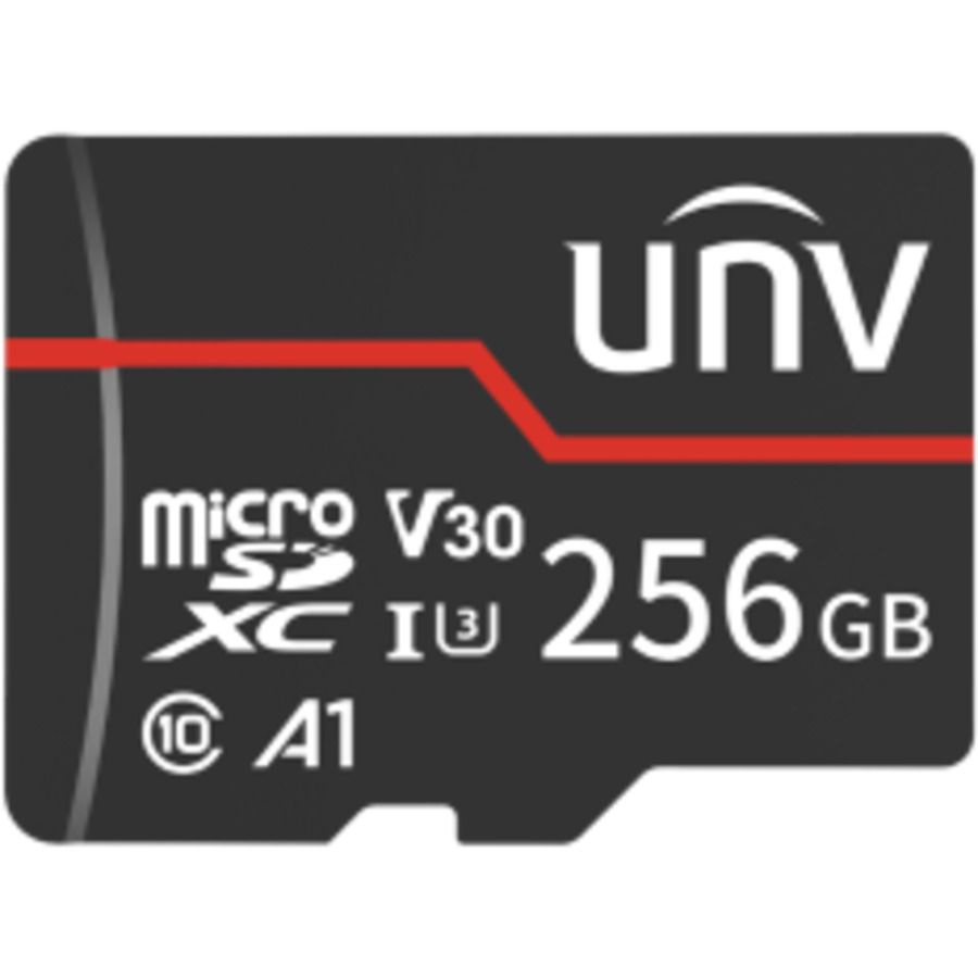 TF-256G-MT ~ 256GB UNV microSD atmiņas karte āra apstākļiem MLC/TLC C10/U3/V30/A1 95/70Mbps -25°C+85°C
