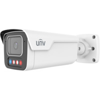 IPC2B18SE-ADF28KMC-WP-I1 ~ UNV Tri-Guard + Wise-ISP IP камера 8MP 2.8мм (SMART IR + WHITE LED + BLUE/RED LIGHT)