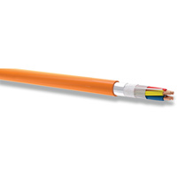 Nekranēts ugunsizturīgs kabelis ugunsdrošības sistēmām 1x2x0.8mm JE-HH (FE180/E30) (spole 100m) Nekranēts ugunsizturīgs kabelis ugunsdrošības sistēmām 1x2x0.8mm JE-HH (FE180/E30) (spole 100m)