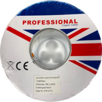 Экранированный огнестойкий кабель 1x2x0.8+0.8мм JE-H(st)H (FE180/E30)