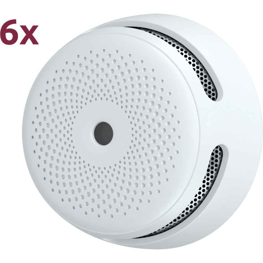XS01-6 PACK ~ X-Sense комплект беспроводных автономных пожарных дымовых датчиков (батарейка до 10лет)