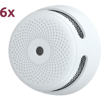 XS01-6 PACK ~ X-Sense комплект беспроводных автономных пожарных дымовых датчиков (батарейка до 10лет)