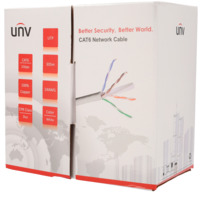 UV-UTP6-300-BC24AWG-DCA-B-W ~ Tīkla kabelis UNV UTP Cat6 CPR DCA (Cu) (spole 305m)