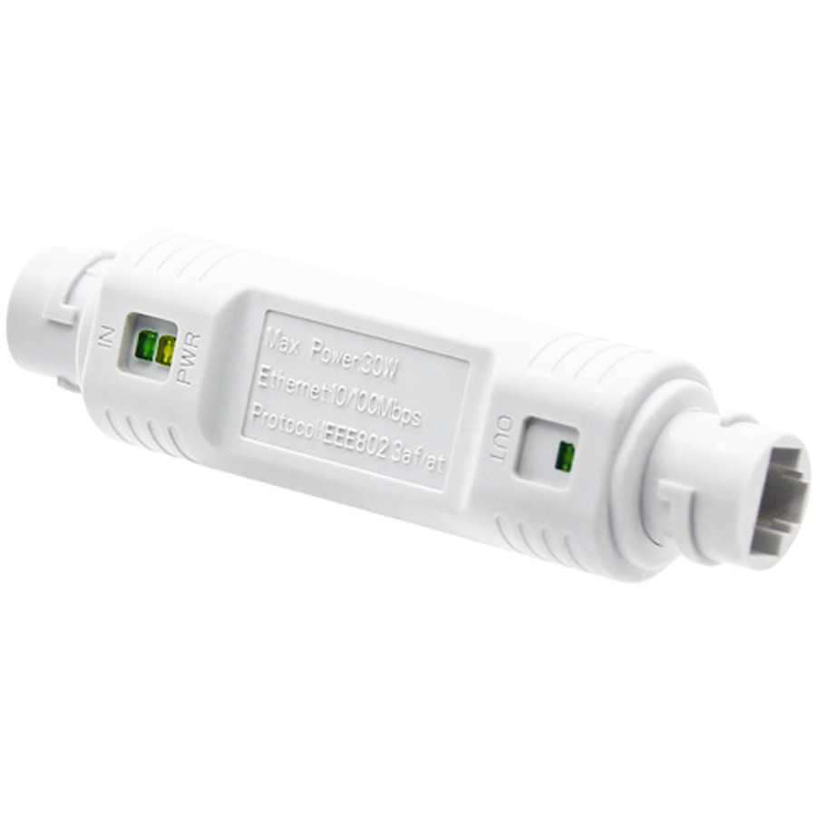 POE-011W ~ Уличный PoE удлинитель 802.3af/at 30Вт БЕЛЫЙ
