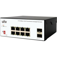 ISW2000-8T2GP-POE-IN ~ Industriāls PoE switch komutators 8FE(PoE)+2GE (SFP) 135W